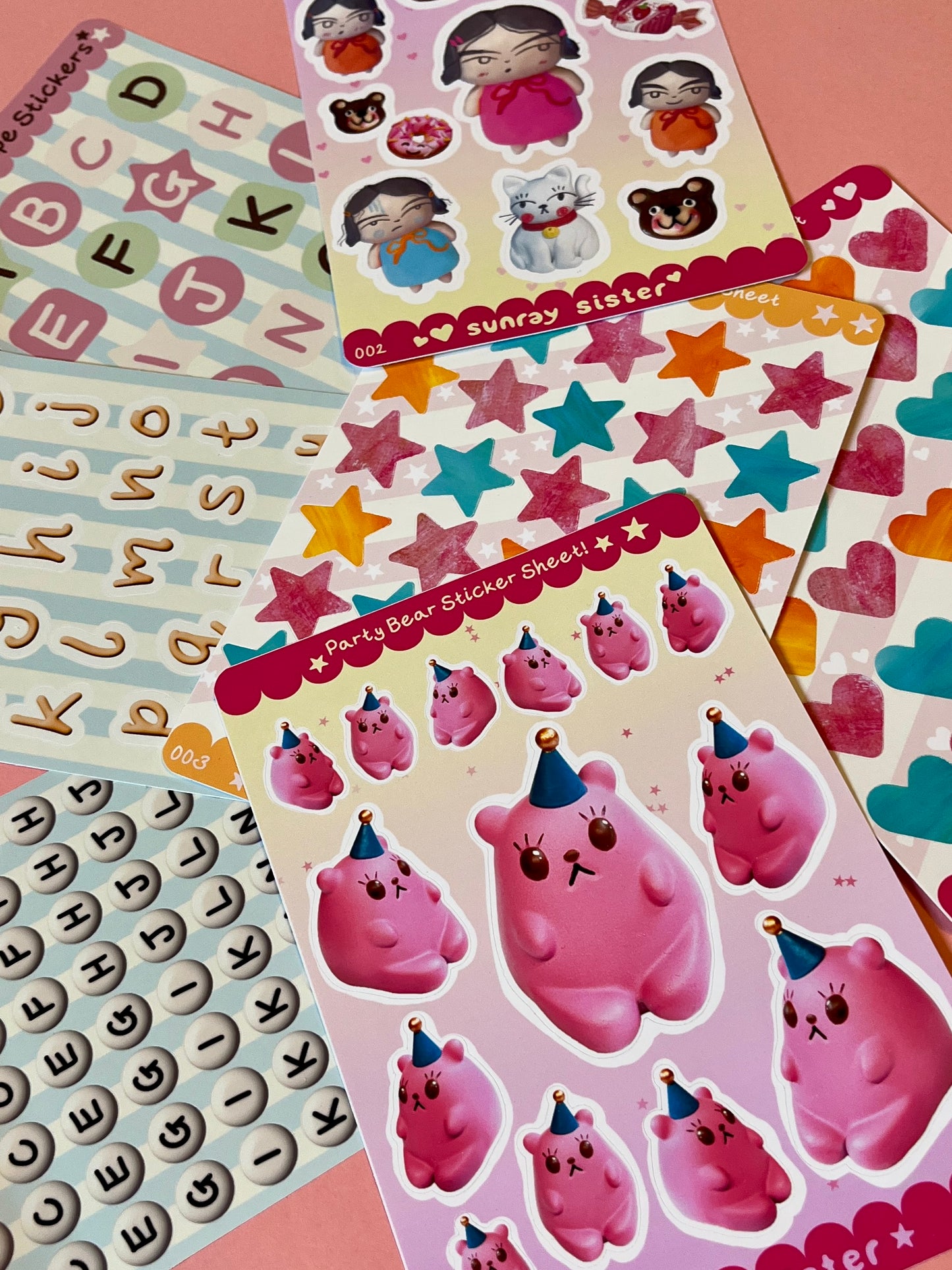 Clay Cuties Sticker Sheet